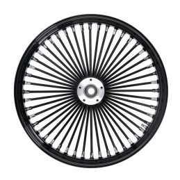 Voorwiel Dyna Wide Glide 21 Inch Fat Spoke Tubeless Zwart