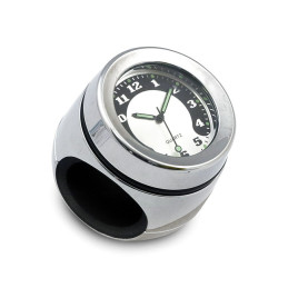 Stuurklok chroom voor 1 inch en 1-1/4 inch stuur