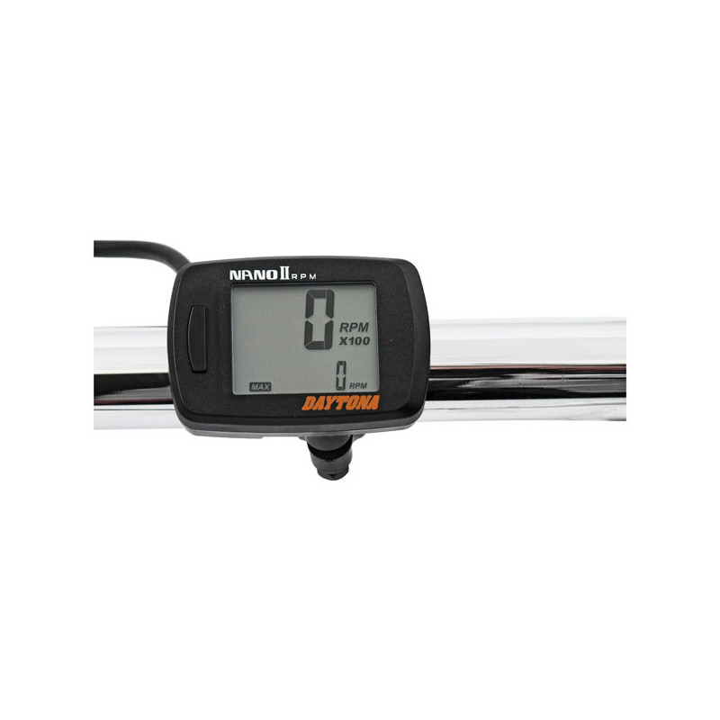 Daytona Nano II digitale toerenteller zwart