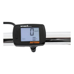 Daytona Nano II digitale snelheidsmeter zwart