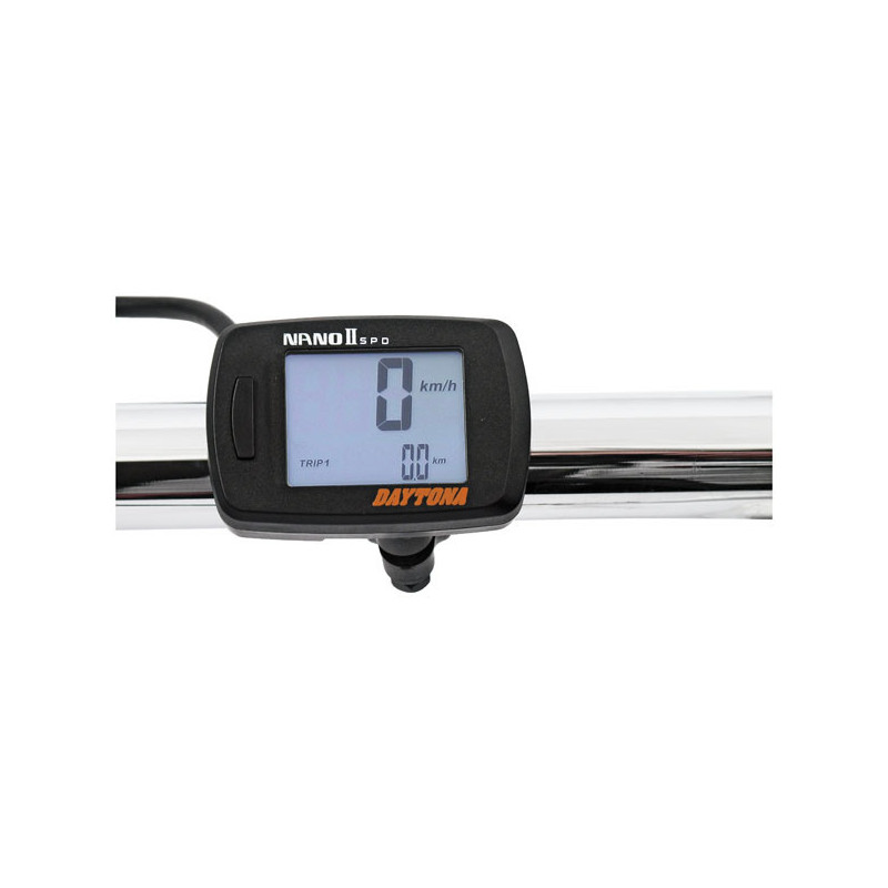 Daytona Nano II digitale snelheidsmeter zwart
