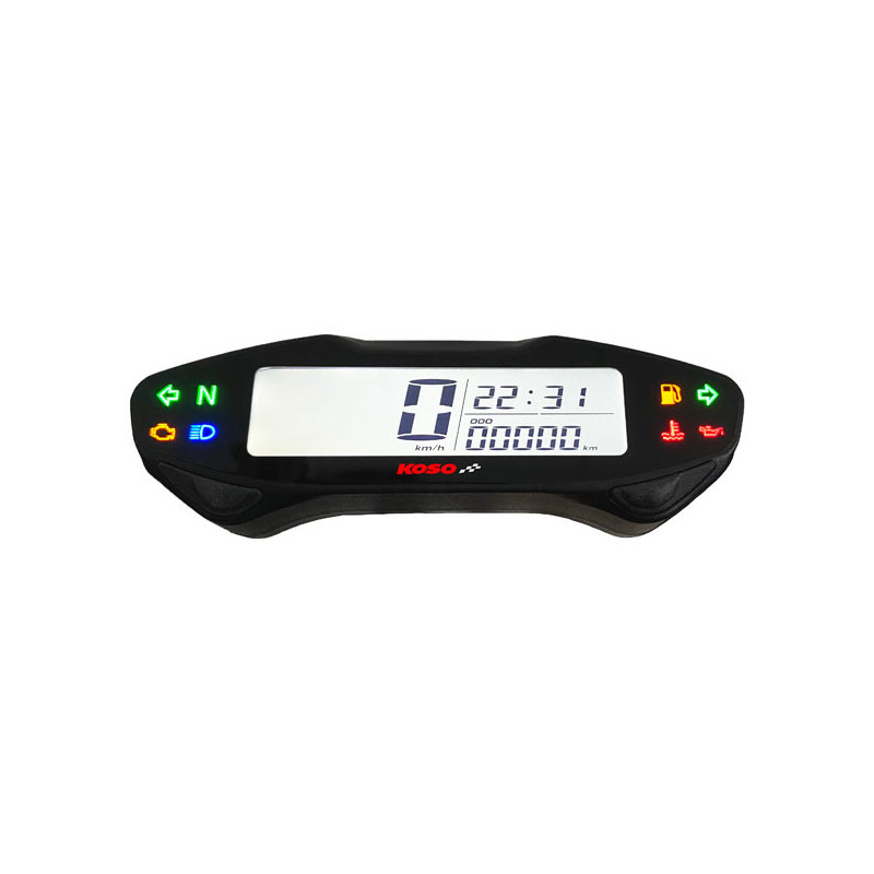 Koso DB EX-03 multifunctionele snelheidsmeter