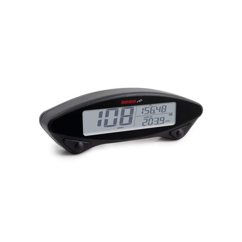 Digitale snelheidsmeter Koso DB EX-02 universeel zwart
