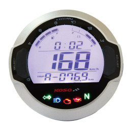 Digitale snelheidsmeter toerenteller Koso D64 DL-03SR