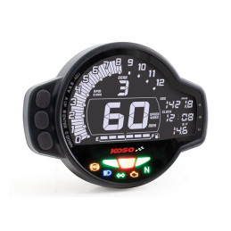 Digitale snelheidsmeter toerenteller Koso MS-01 ABE