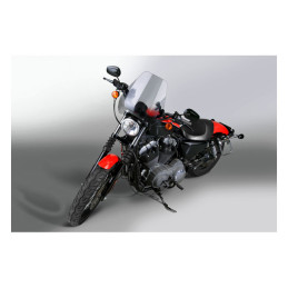 Windscherm National Cycle Deflector Screen smoke Lexan