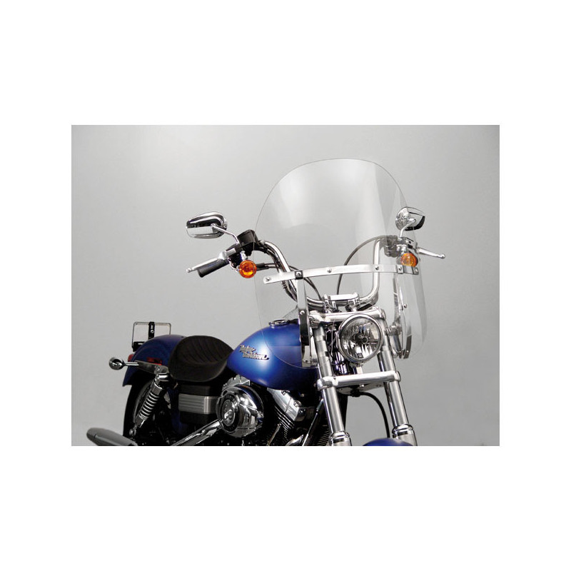 Quick Release Windscherm Clear 67 cm Harley Dyna & Softail