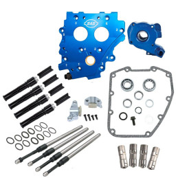 Cam Chest Kit Harley-Davidson Twin Cam 1999-2006 S&S Zwart