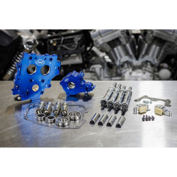 Cam Chest Kit Harley-Davidson Twin Cam 1999-2006 S&S Zwart