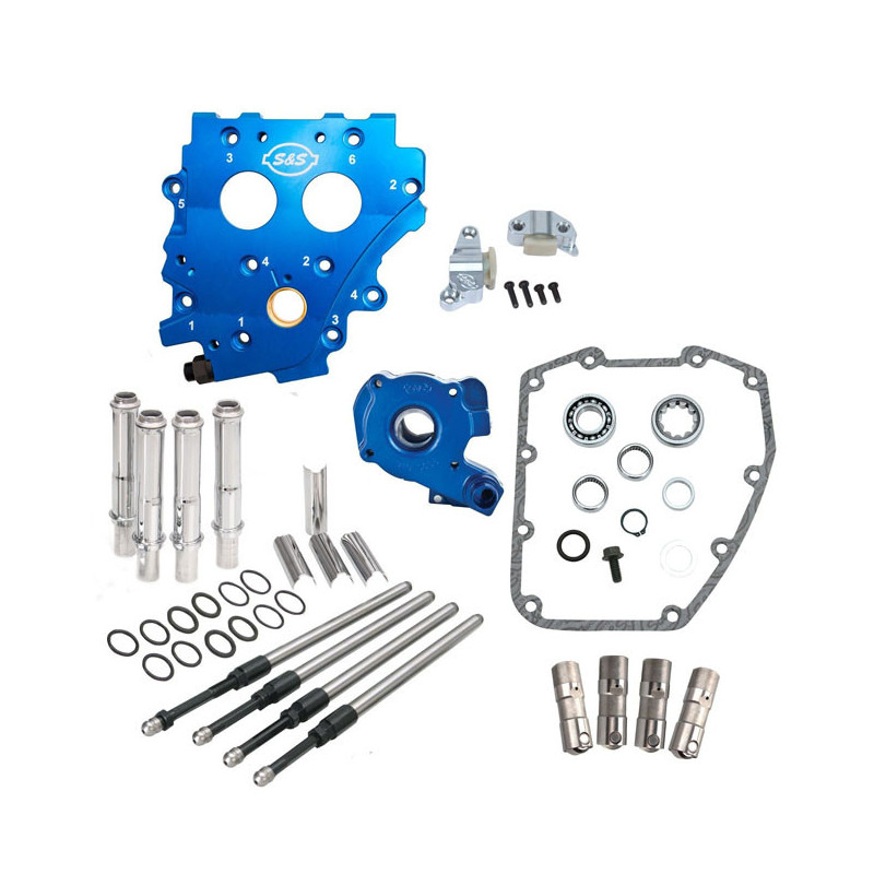 Cam Chest Kit Harley-Davidson Twin Cam 1999-2006 S&S Chroom