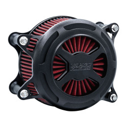 Luchtfilter Vance & Hines VO2 X Harley-Davidson Milwaukee-Eight Zwart