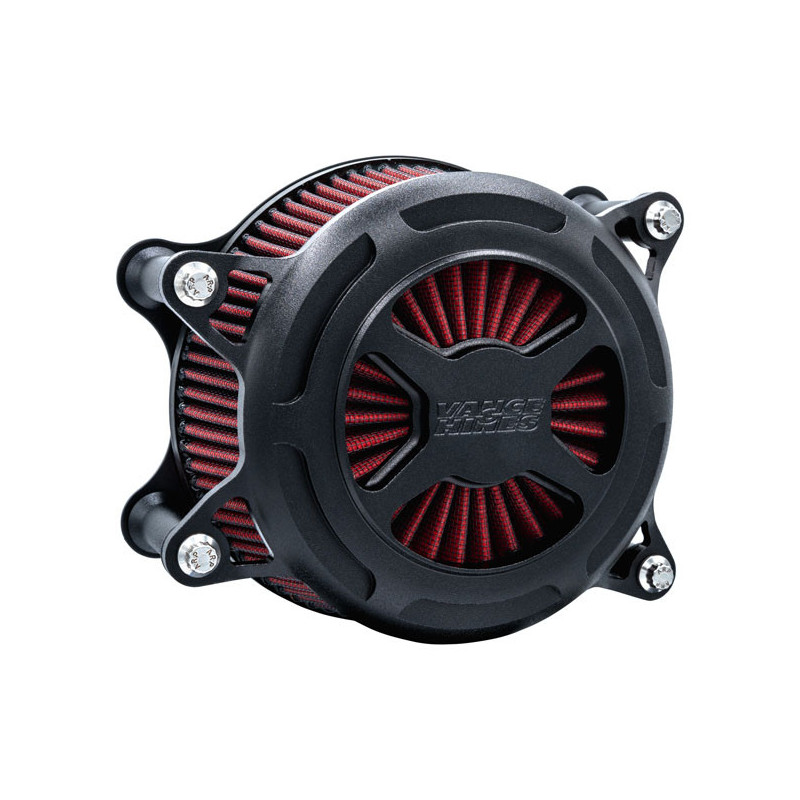 Luchtfilter Vance & Hines VO2 X Harley-Davidson Milwaukee-Eight Zwart