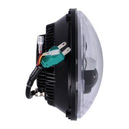 LED Koplamp 17,5 cm Zwart 6500K Halo E-keur
