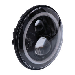 LED Koplamp 17,6 cm Zwart 6500K Halo E-keur