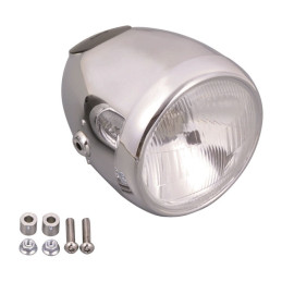 Koplamp 14,6 cm Daytona Vintage Chroom H4 E-keur