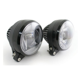 LED Koplamp 7,9 cm KOSO Hawkeye Grootlicht Zwart