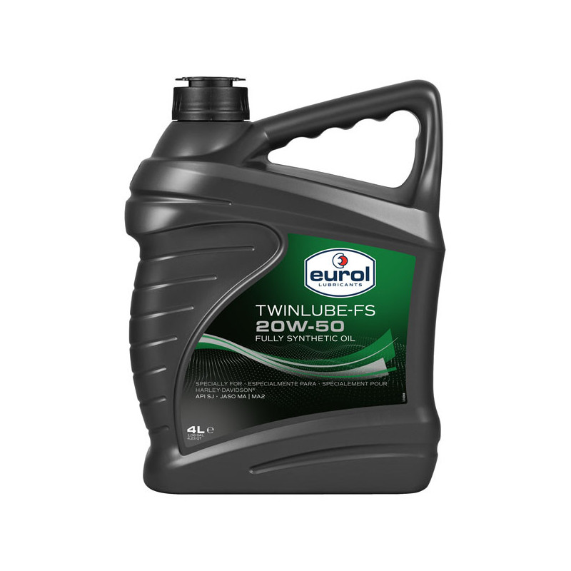 Motorolie 20W50 Volledig Synthetisch Eurol TwinLube-3 4 Liter