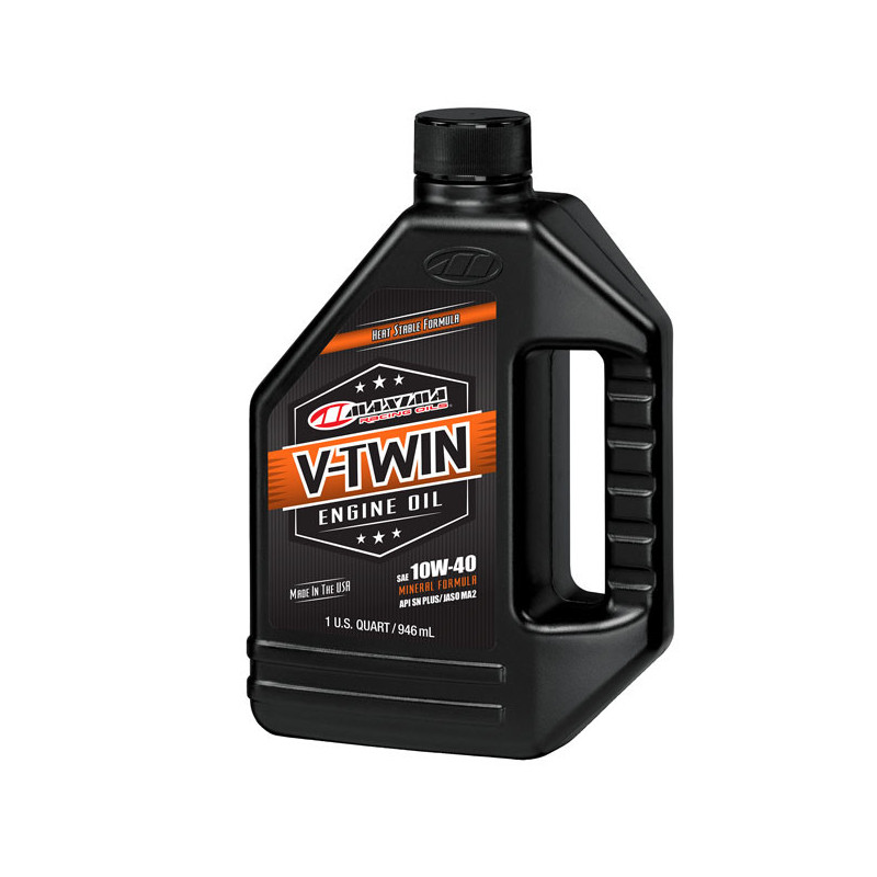 Motorolie 10W40 Maxima V-Twin mineraal 946 ml