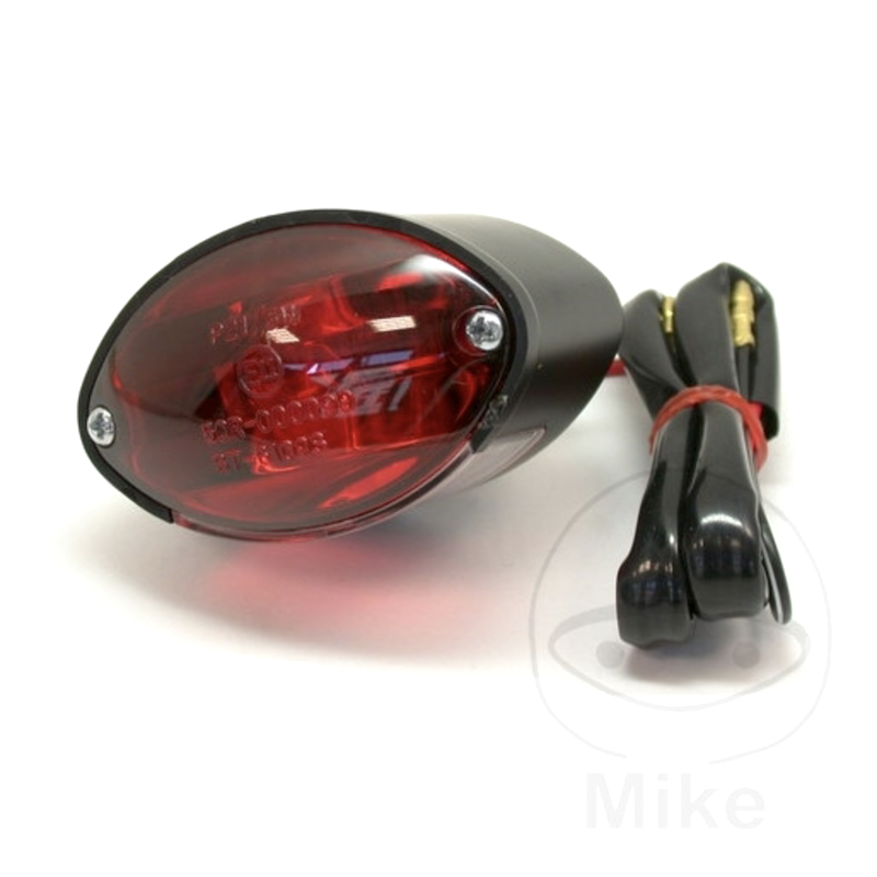 Mini cat-eye achterlicht met kentekenverlichting van JMP