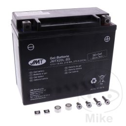 Motor accu YTX20L-BS Gel JMT | Onderhoudsvrij MF