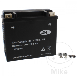 Motor accu YTX20HL-BS Gel JMT | Onderhoudsvrij MF