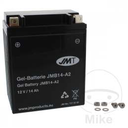 Motor accu YB14-A2 Gel JMT | Onderhoudsvrij MF