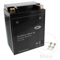 Motor accu YB14L-B2 Gel JMT | Onderhoudsvrij MF