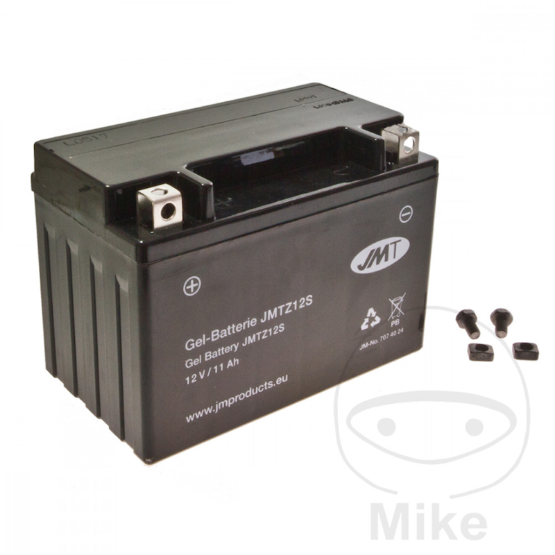 Motor accu YTZ12S Gel JMT | Onderhoudsvrij MF