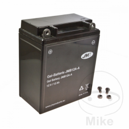 Motor accu YB12A-AB Gel JMT | Onderhoudsvrij MF