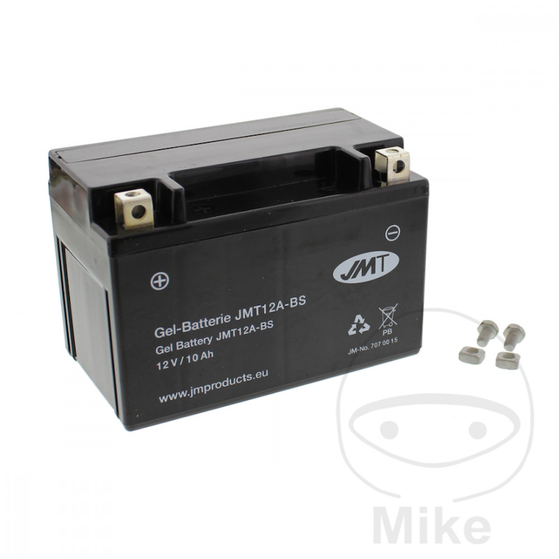 Motor accu YT12A-BS Gel JMT | Onderhoudsvrij MF