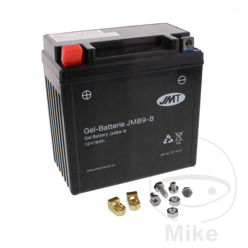 Motor accu YB9-B Gel JMT | Onderhoudsvrij MF