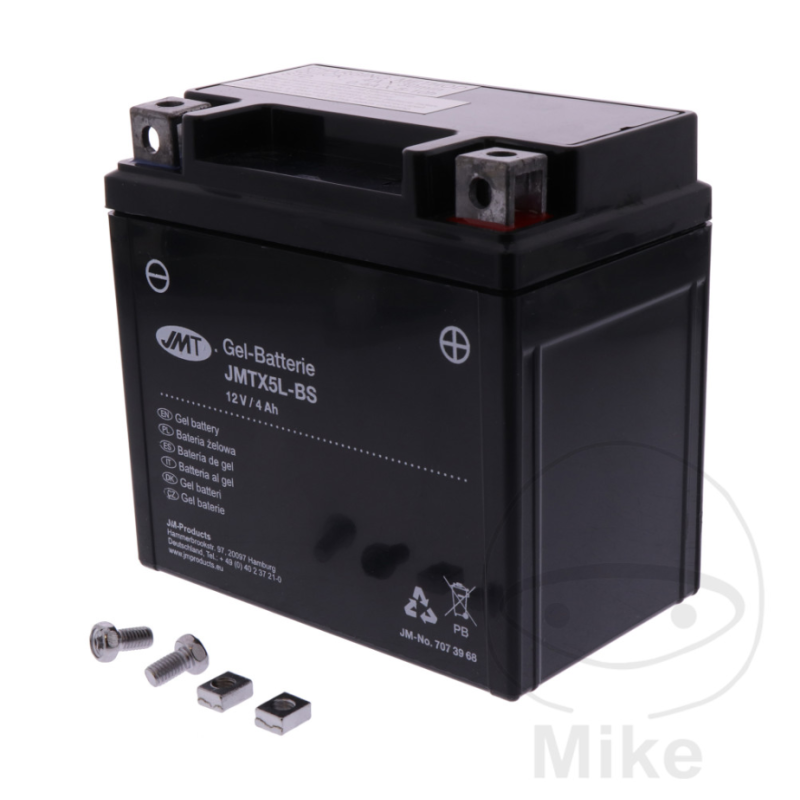 Motor accu YTX5L-BS Gel JMT | Onderhoudsvrij MF
