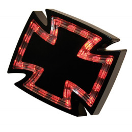 Highsider Gothic LED achterlicht met remlicht zwart