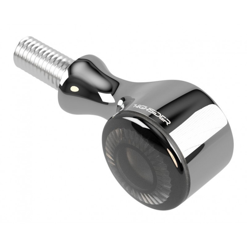 Apollo Classic LED Richtingaanwijzer Set Chroom met Achterlicht