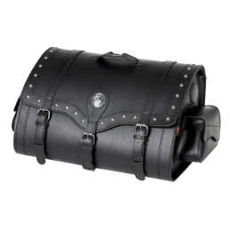 Highway Hawk Memphis Medium Topkoffer 67L Zwart Studs