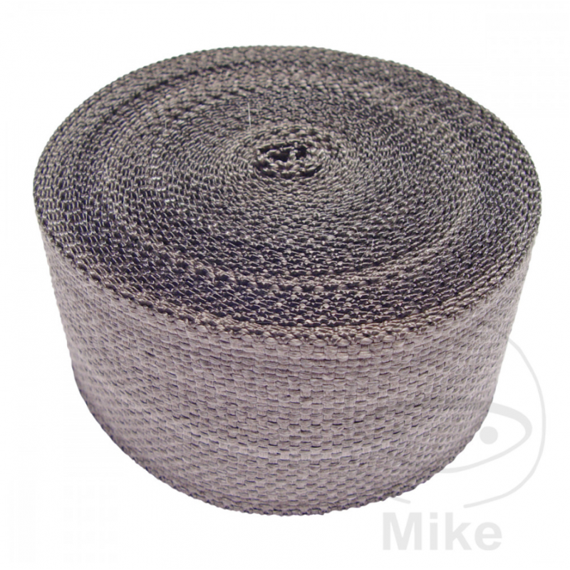 Uitlaat isolatie tape 15m grijs 50mm Silent Sport