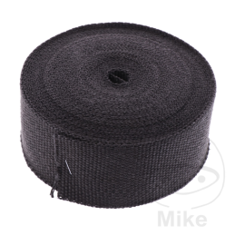 Uitlaat isolatie tape 10m zwart 50mm Silent Sport