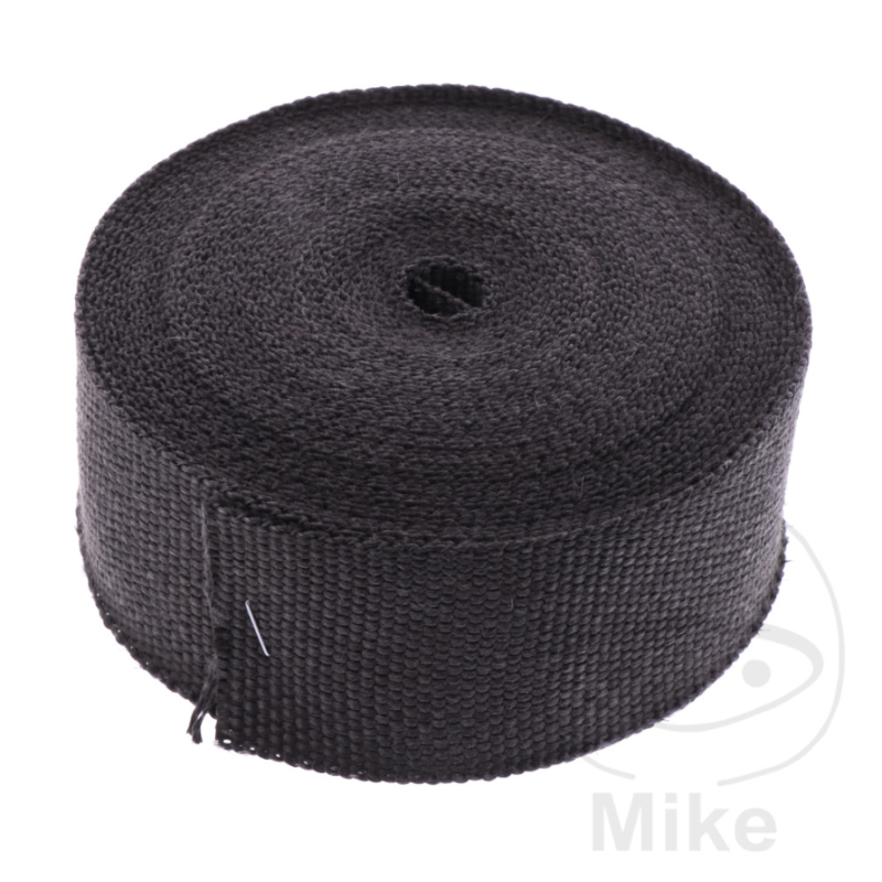 Uitlaat isolatie tape 10m zwart 50mm Silent Sport