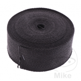 Uitlaat isolatie tape 15m zwart 50mm Silent Sport