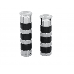 Alu chroom handvatten 1 inch gas via draad