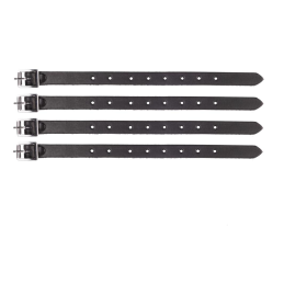Ledrie Straight achterbrugtas links zwart leer – Harley,Suzuki, Yamaha