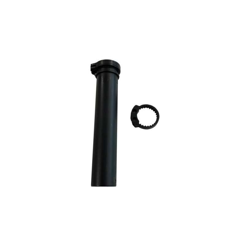Gaskabel montage huls 1 inch PVC met dubbele kabel