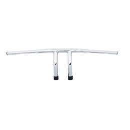Wishbone motorstuur 1 inch chroom 800 mm Highway Hawk