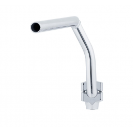 Square motorstuur 1 inch chroom 700 mm Highway Hawk
