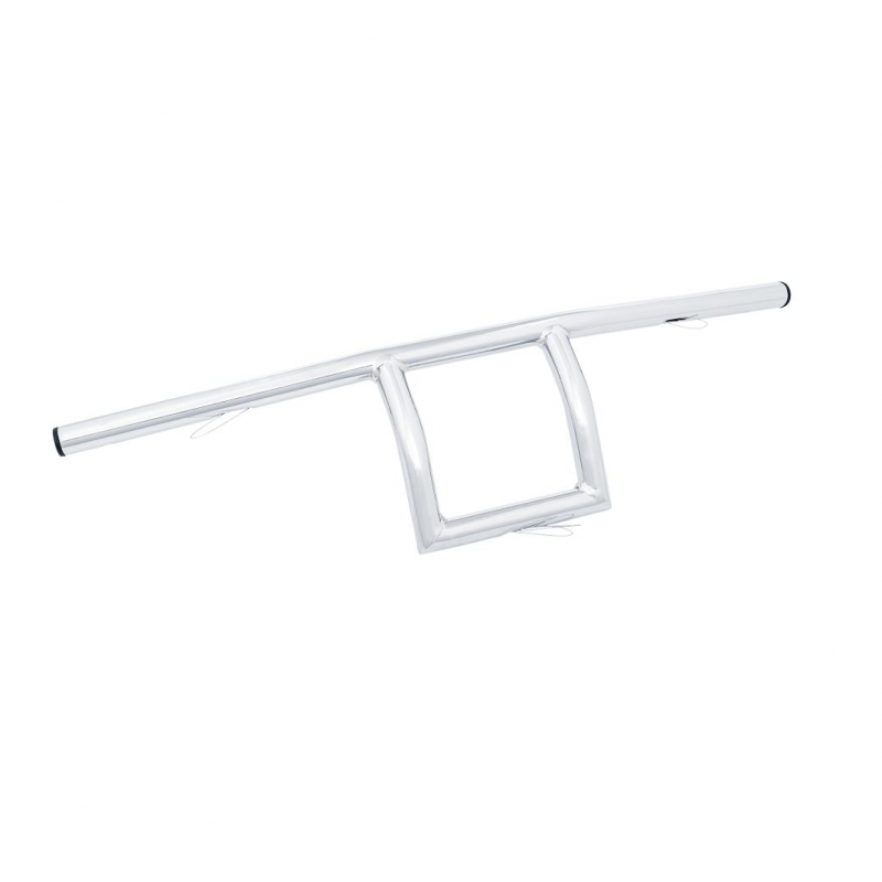 Square motorstuur 1 inch chroom 700 mm Highway Hawk