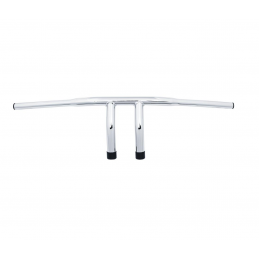Wishbone motorstuur 1 inch chroom 800 mm Highway Hawk
