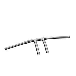 Wishbone motorstuur 1 inch chroom 800 mm Highway Hawk Kawasaki