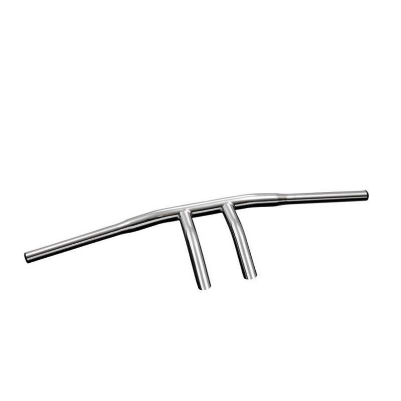 Wishbone motorstuur 1 inch chroom 800 mm Highway Hawk Kawasaki
