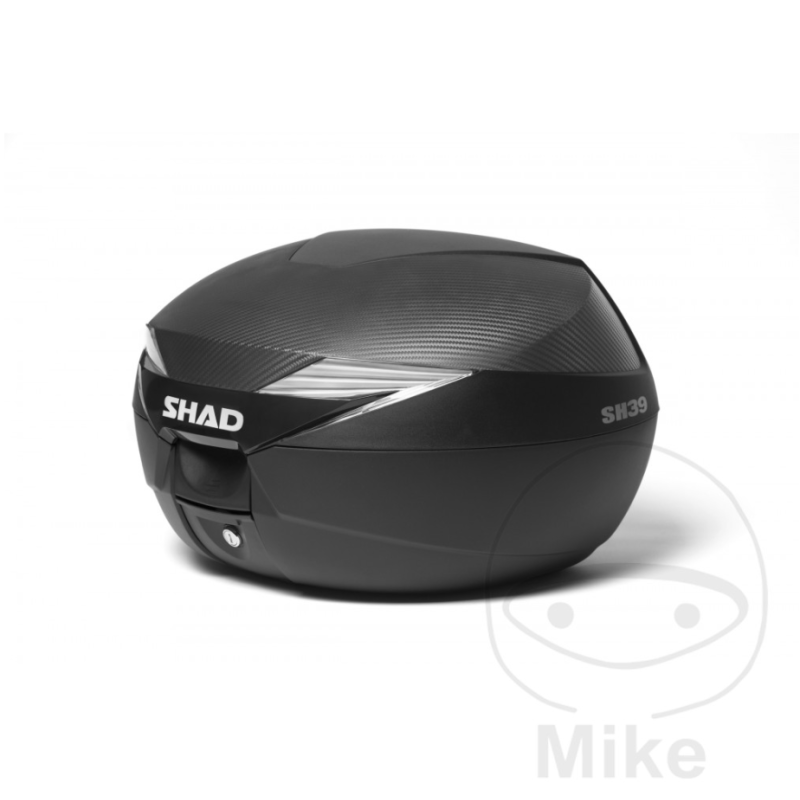 Shad SH39 Topkoffer 39L | Zwart Carbon incl. Montageplaat