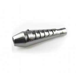 GP uitlaat Scrambler 42 mm RVS Highway Hawk